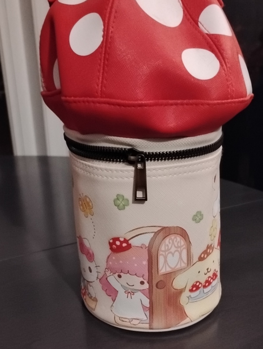Sanrio Red and White Polka Dot Character Purse - Picture 2 of 5